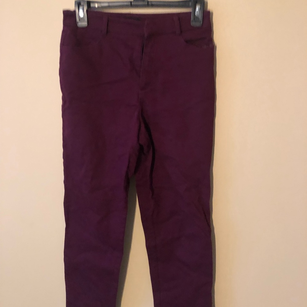 Forever 21 maroon chinos